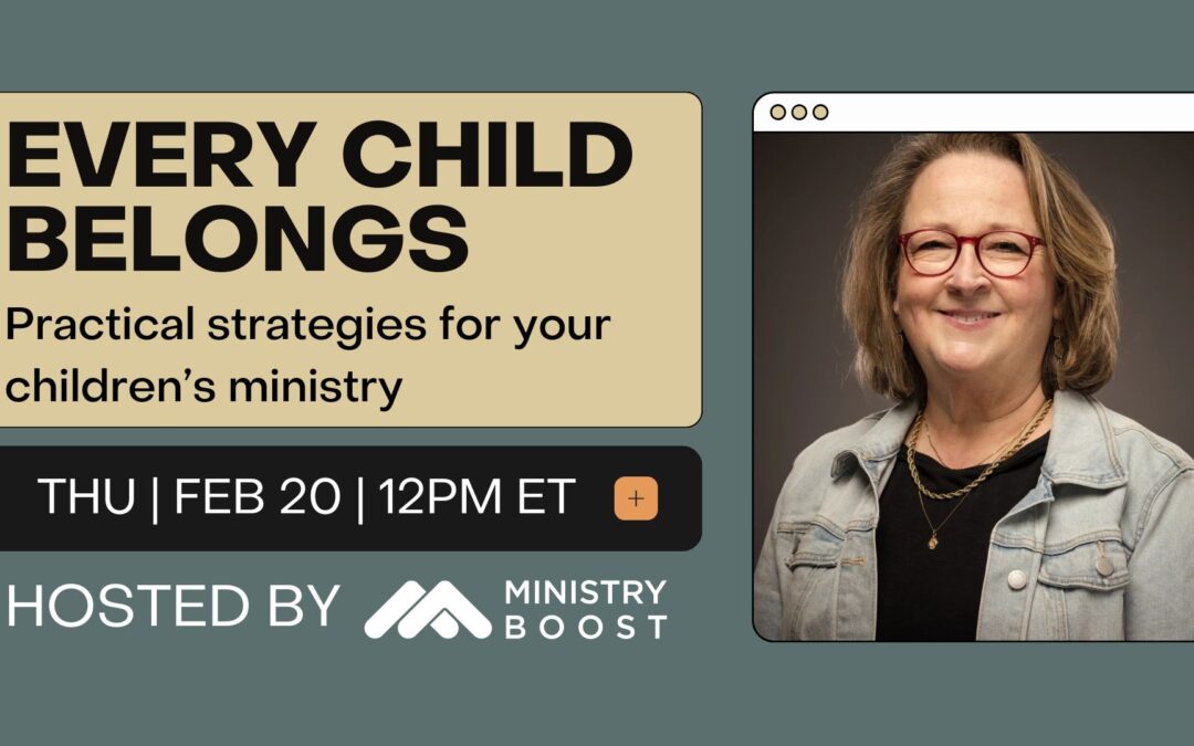 Webinar: Every Child Belongs with Kim Botto